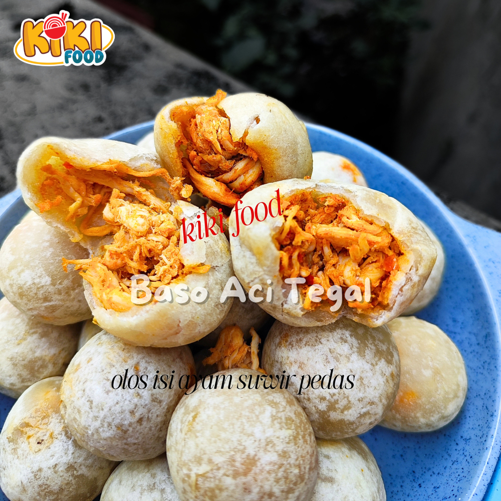 

Olos Isi Ayam Suwir Pedas 10 PCS Jajanan Khas Tegal