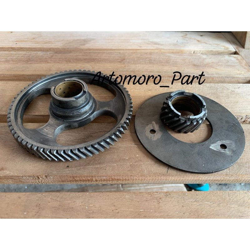 DrafGear Ronsel gigi Primer Sekunder Yamaha Force F1z Fiz R Mata 21-66 Original Bahan nafas panjang 