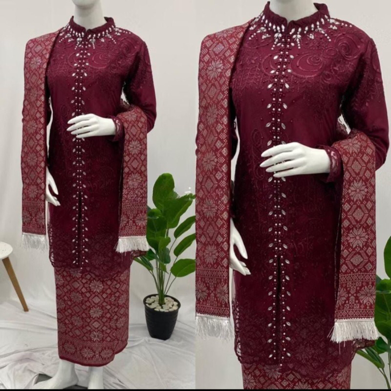 Setelan Tunik / Setelan Tunik Busui / Setelan Wisuda / Setelan Lamaran / Setelan Songket Busui / Keb