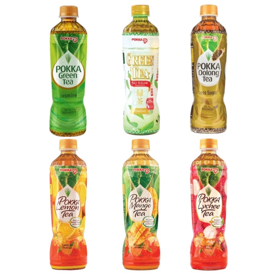 

POKKA MINUMAN TEH JASMINE GREEN TEA / TEH OOLONG / TEH BUAH BOTOL 450ML