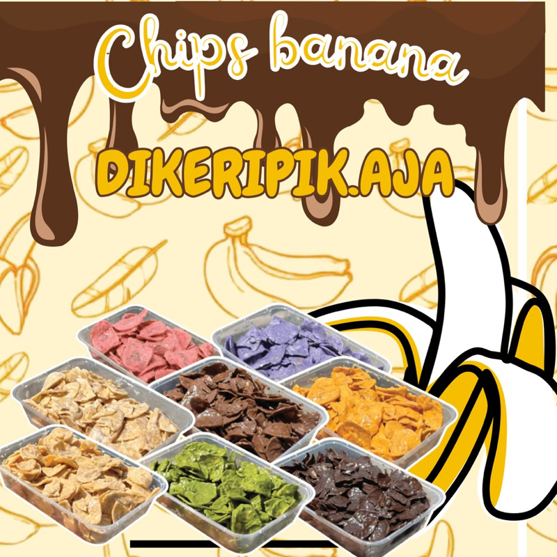 

keripik pisang coklat lumerrr
