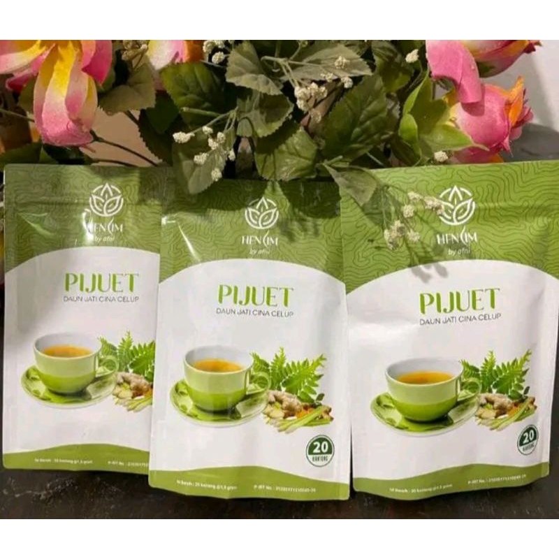 

paket bundle 3 Minuman PIJUETea by afni isi 20 kantong