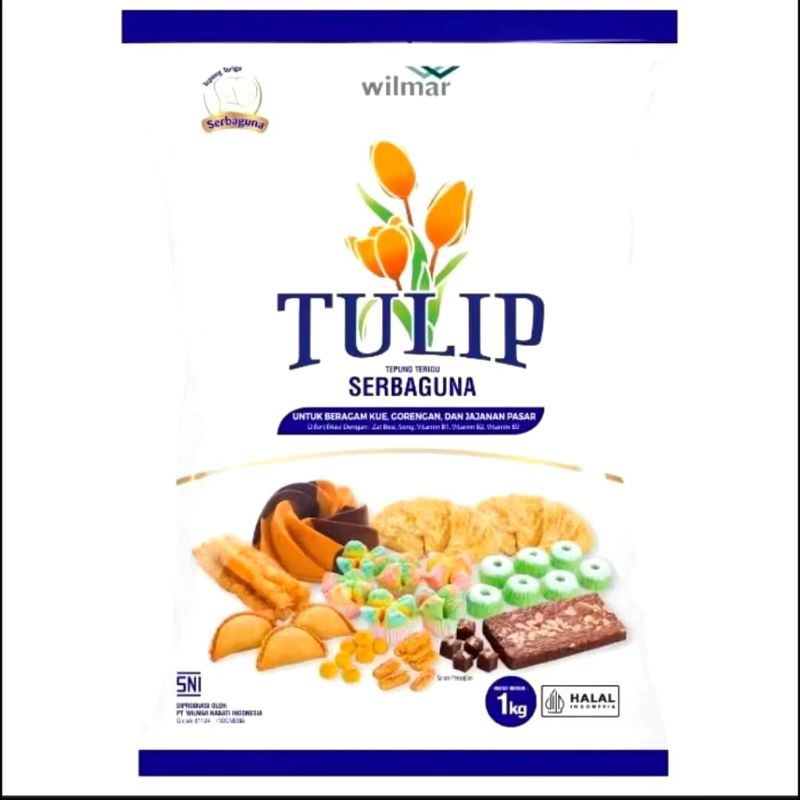 

Tepung Trigu Tulip 1kg
