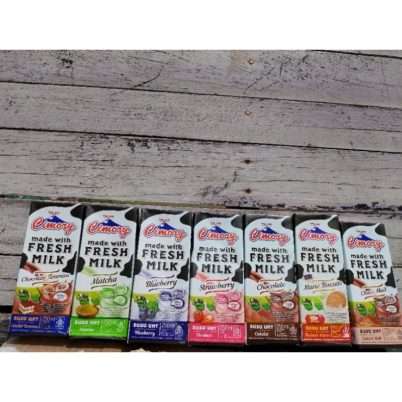 SUSU CIMORY UHT | SUSU CIMORY UHT FRESH MILK 250 ML | CIMORY UHT 250 ML
