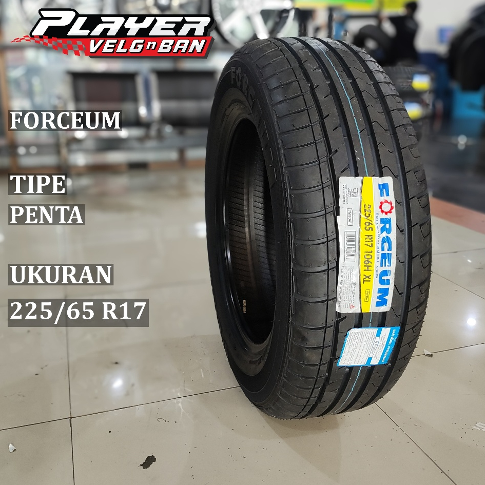Ban mobil tubles empuk Ring17 Ban murah produksi terbaru ukuran 225/65 R17 FORCEUM PENTA