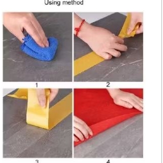 

Double Tape tipis super kuat Double side tape Fiber 25mmx20m-2.5cmx20mtr