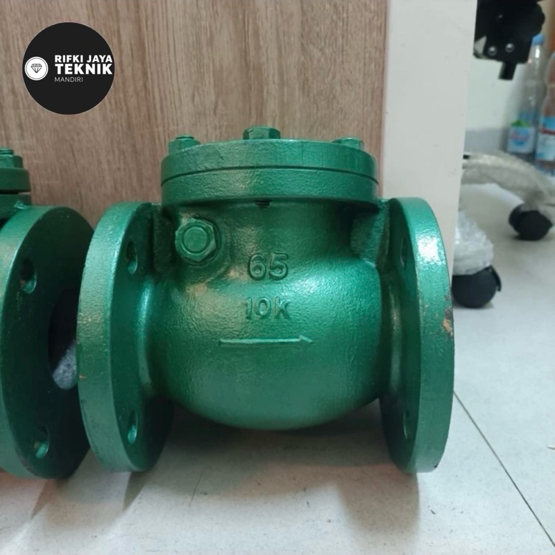Swing check valve Toyo flnge jis10k 4”inch