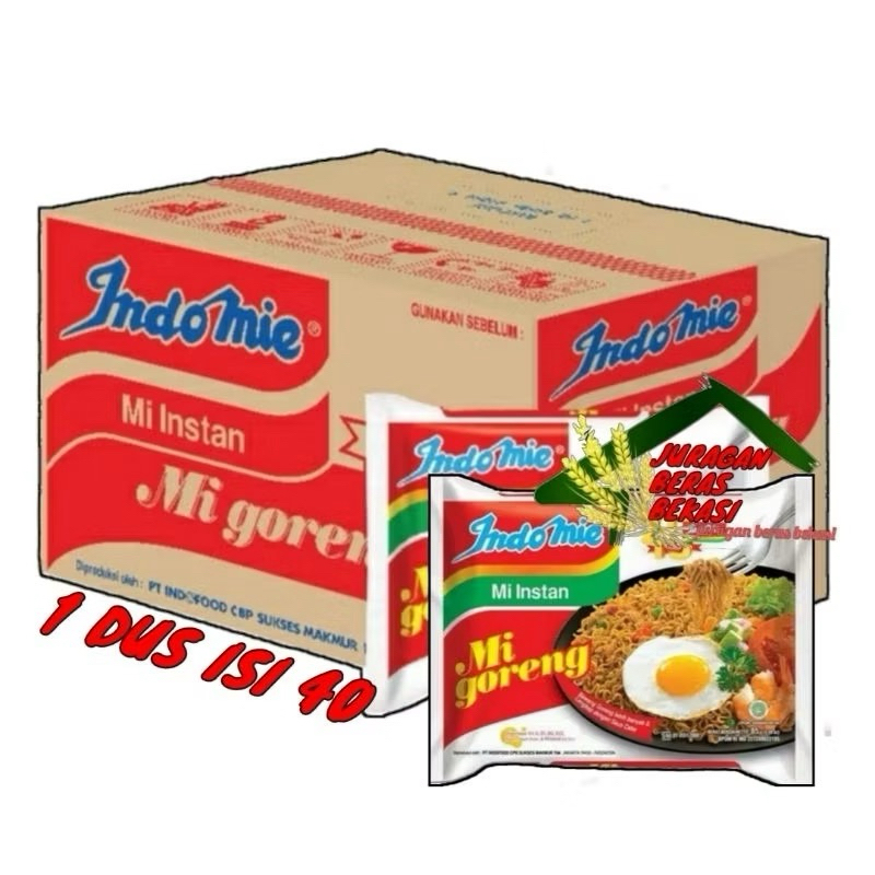 

Indomie Goreng Original – 1 Dus Isi 40 Bungkus – Mie Instan Terlaris, Gurih Lezat!