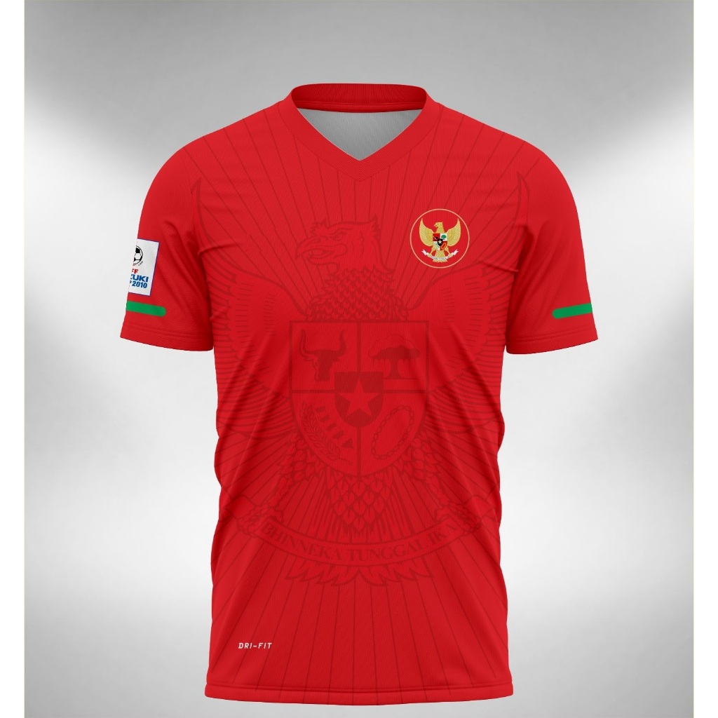 Jersey Timnas Indonesia 2010 Home Away Lengan Pendek Panjang