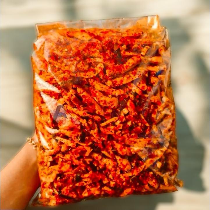

Basreng daun Jeruk / Basreng Pedas Daun jeruk 1kg