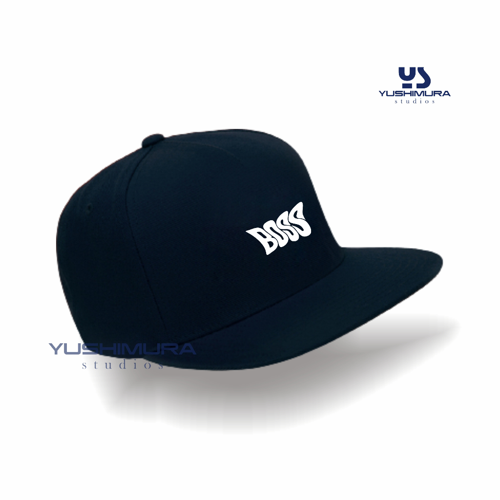 Yushimura Topi Snapback Pria Original Distro Caps Boss