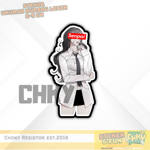 

Stiker Sticker Vinyl Laminasi Glosy CUTE JAPANESE GIRL SENPAI Vol 14