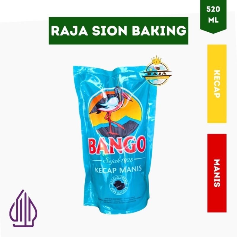 

Kecap Manis Bango Pouch 520ml / 720gr