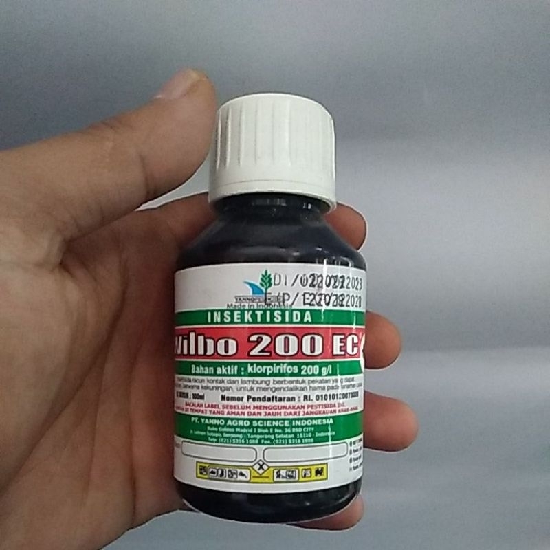 INSEKTISIDA WILBO 200 EC 100 ML Bahan Aktif Klorpirifos