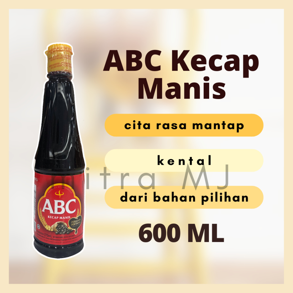 

ABC Kecap Manis (600 ml) | Kecap Manis