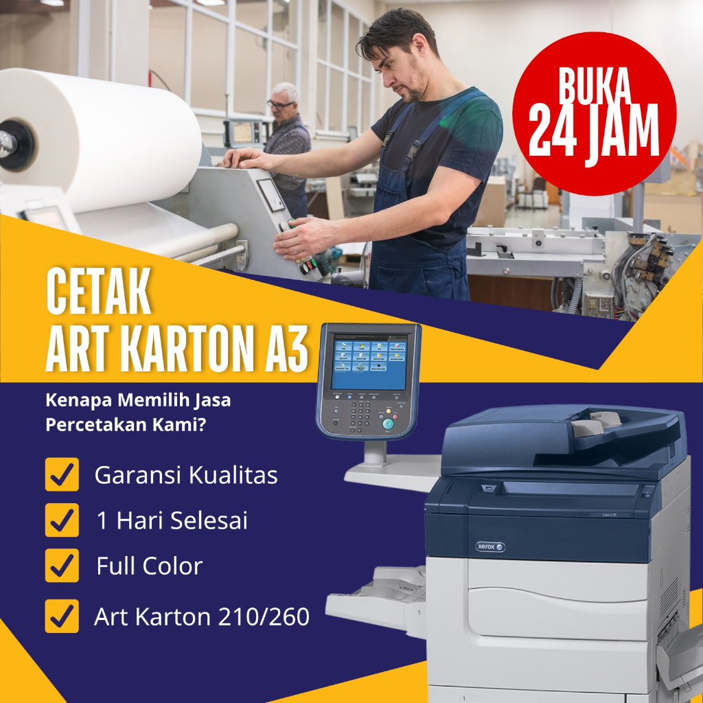 

Cetak Art Carton A3+