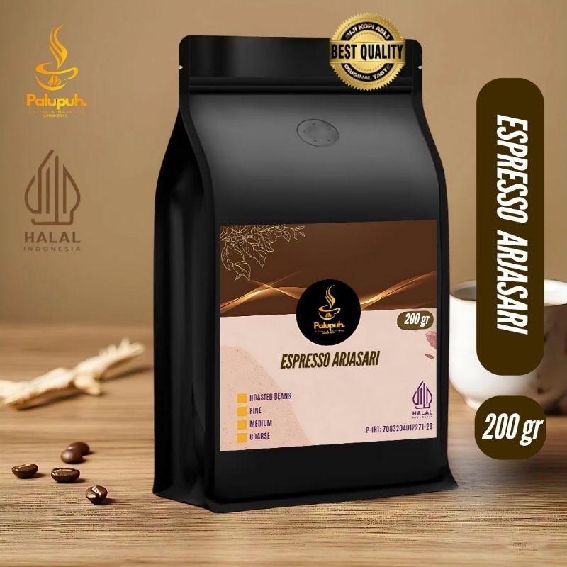 

Palupuh Kopi Espresso Arjasari Comersil 200 gr bubuk kopi espresso pegunungan jawa barat