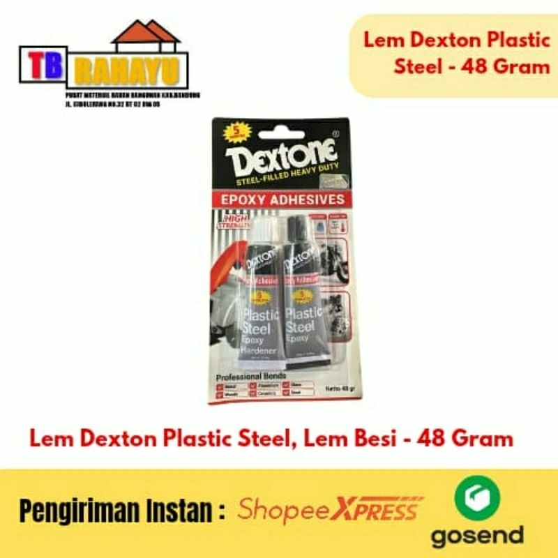 Lem Dexton Plastic Steel, Lem besi Dexton Plastic Steel