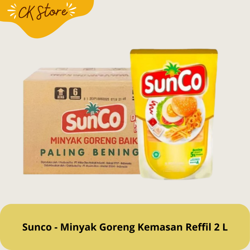 

Minyak Sunco Kemasan Reffil 2 L - Sunco Reffil 2 Liter