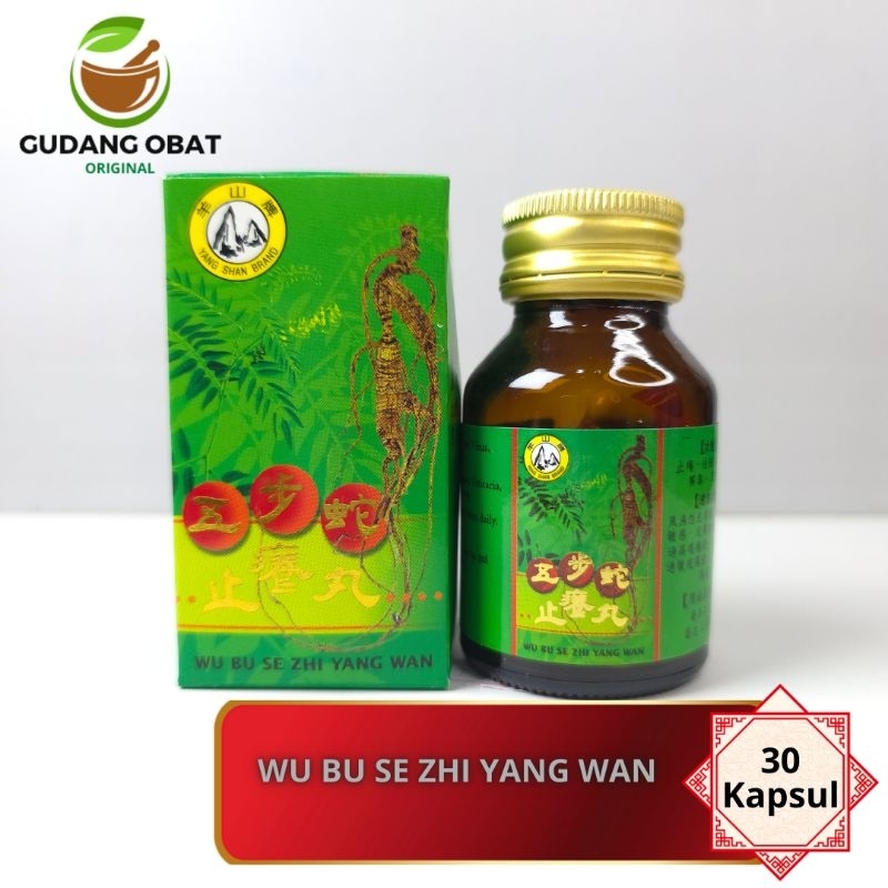 Wu Bu Se Zhi Yang Wan - Obat Untuk Gatal, Kurap, dan Jerawatan