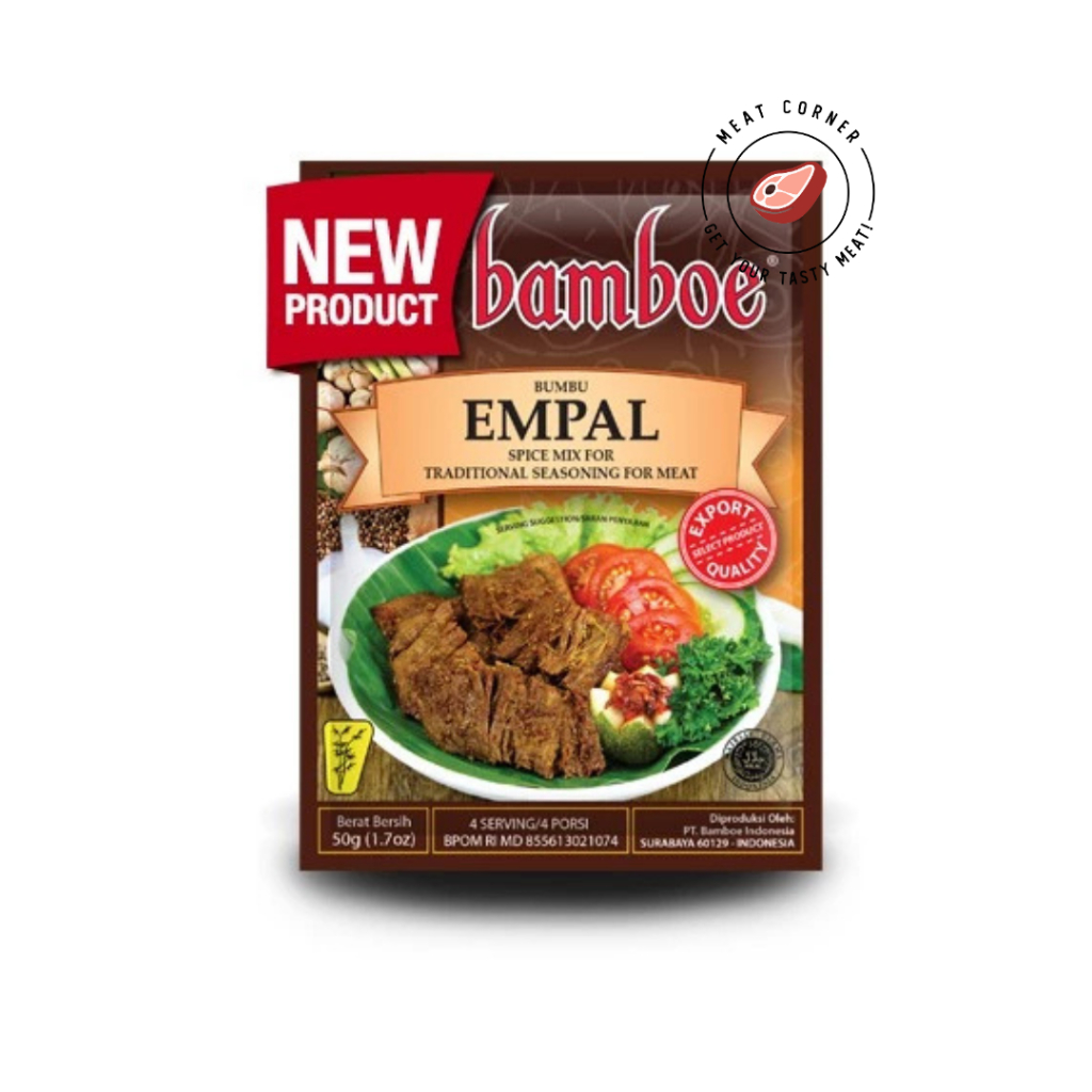 

BAMBOE Bumbu Masak Instan. Meat Corner Kota Bambu