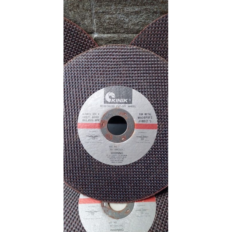 Batu Gerinda Potong Besi / Stanlies 7" inch KINIK ( BARU )
