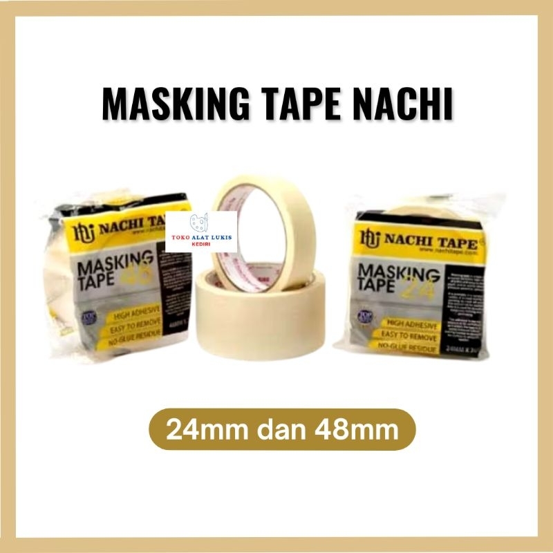 

Masking Tape / Isolasi Kertas Nachi 24mm & 48mm