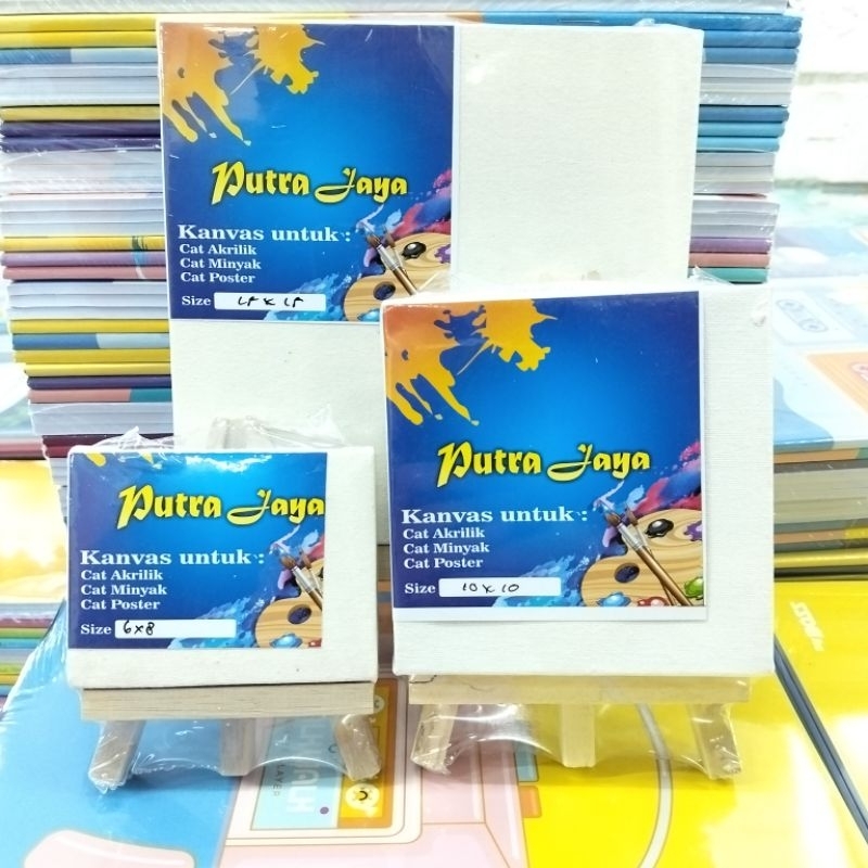 

PUTRA JAYA Standing Easel + Kanvas Standing easel Kanvas akrylik Alat Lukis