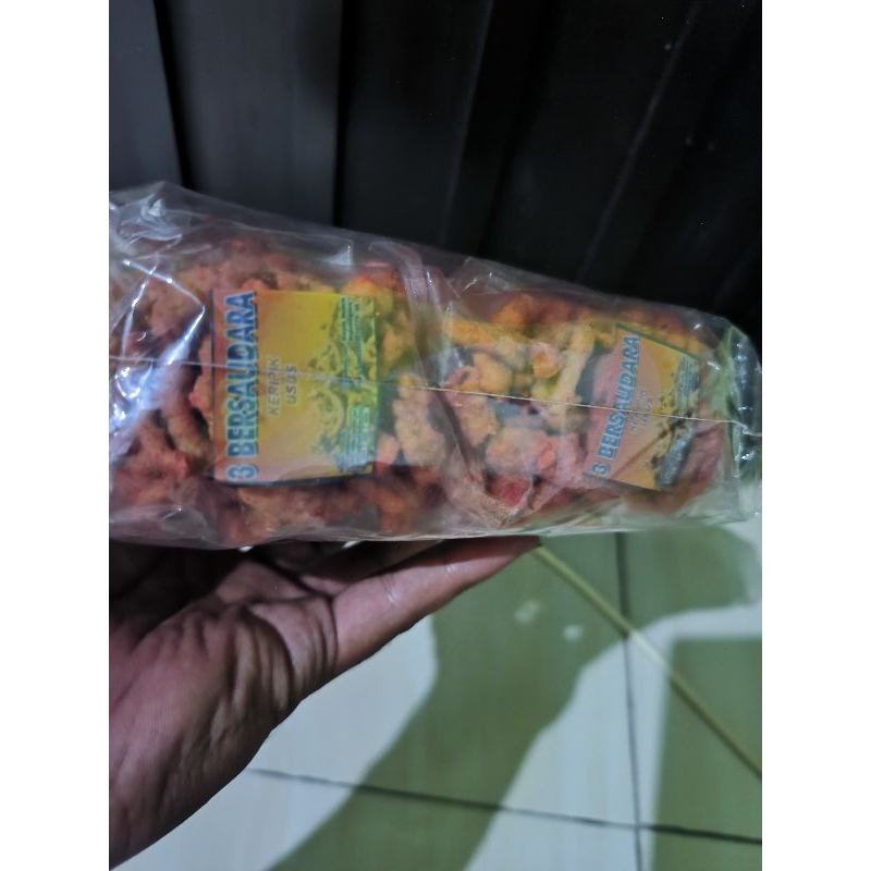 

Kripik usus khas bojonegoro - orginal & pedas balado