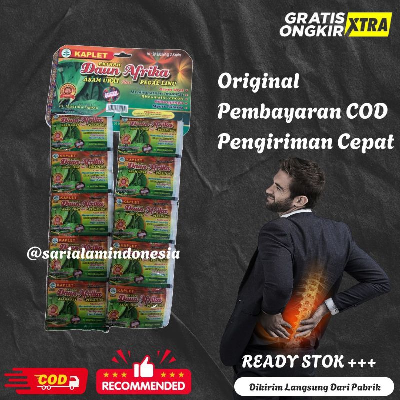 

Daun Afrika Kaplet Asli