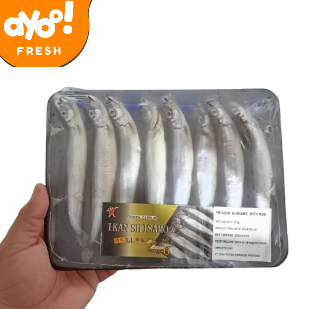 

Ay00! Shisamo/ Ikan Capelin 150 g Pack