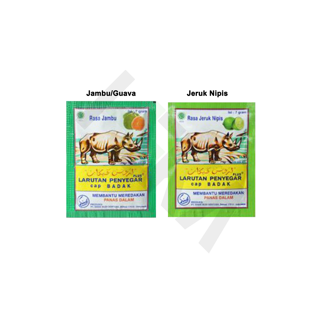 

Larutan Penyegar Cap Badak 1 Sachet 7gr Jambu Guava Jeruk Nipis Bubuk [Tembalang]