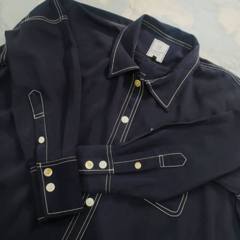 Prelov kemejabaya night navy