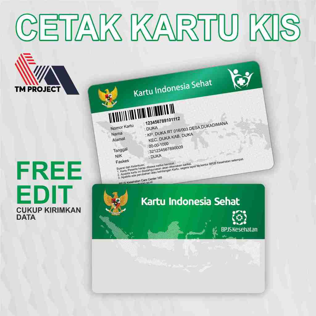 

Cetak Kartu KIS (Kartu Indonesia Sehat)