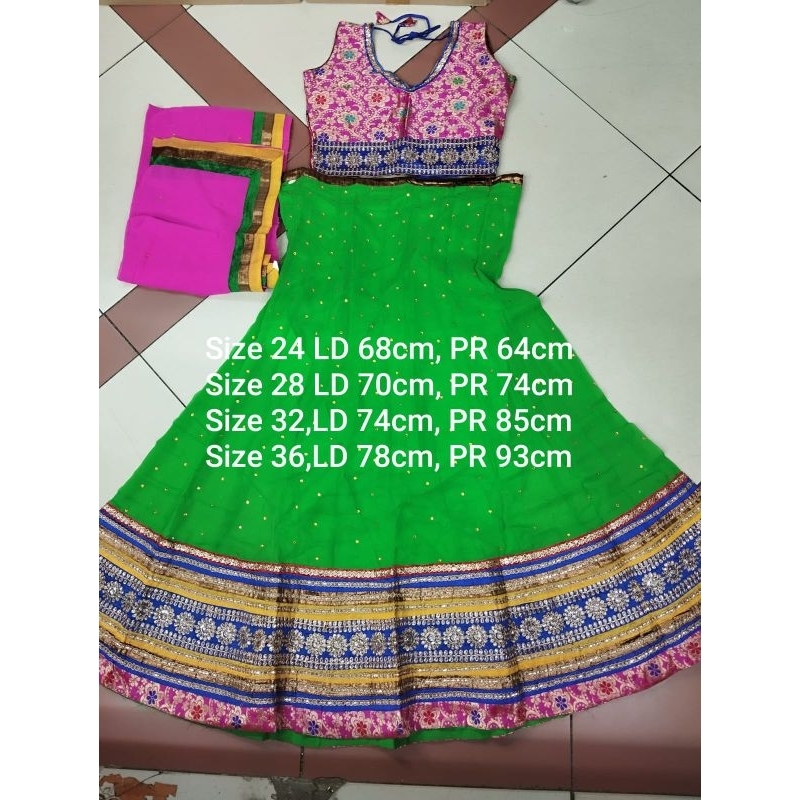 Lengga anak India//baju anak//stelan anak