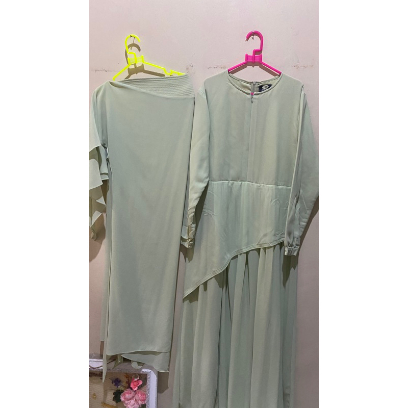 Prelove Set Gamis syar'i Lya moslem gallery