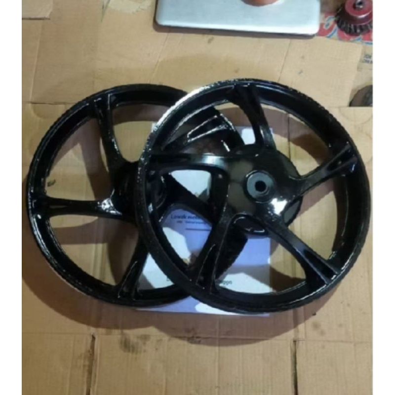 velg depan belakang mio smile Mio sporty copotan original