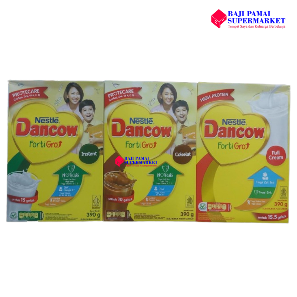 

Dancow Fortigro 390gr All Variant - Instant / Cokelat / Full Cream