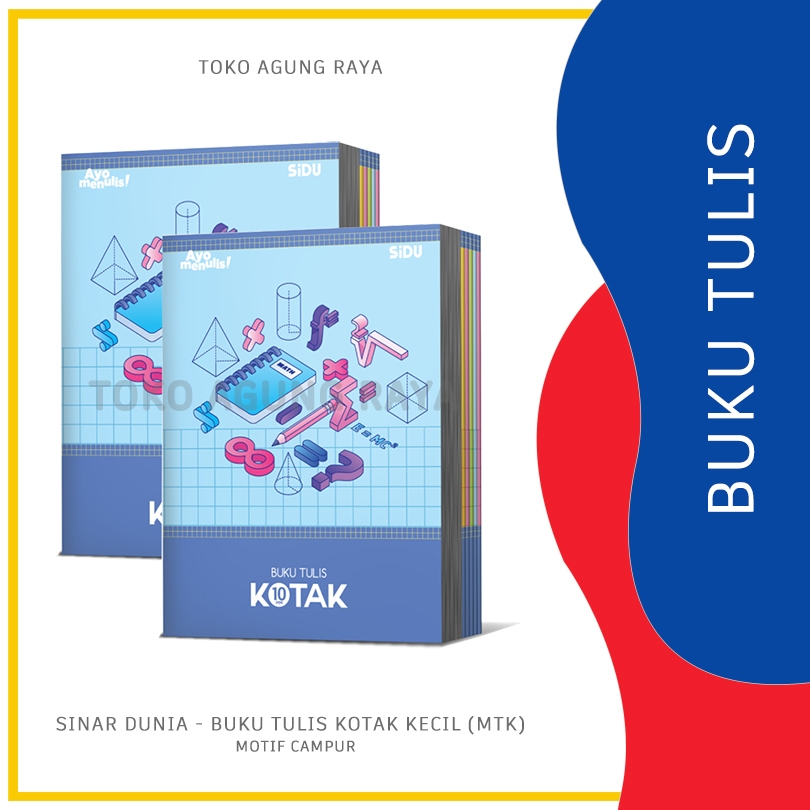 

[ECERAN] BUKU TULIS MATEMATIKA SIDU ISI 38 LEMBAR (KOTAK KECIL)