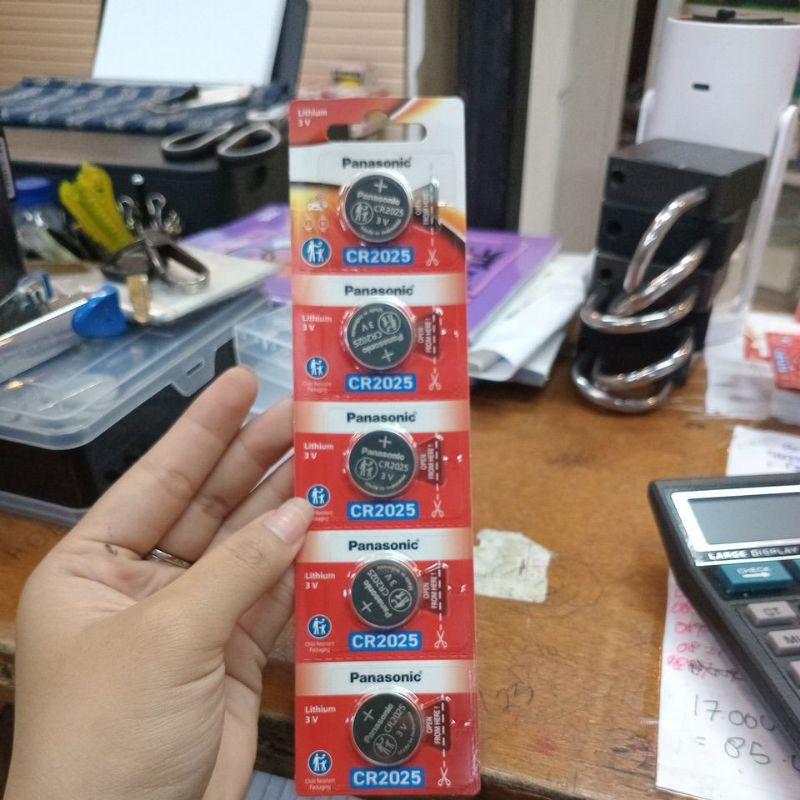 Baterai Panasonic CR 2025 litium 3 volt 1 pcs
