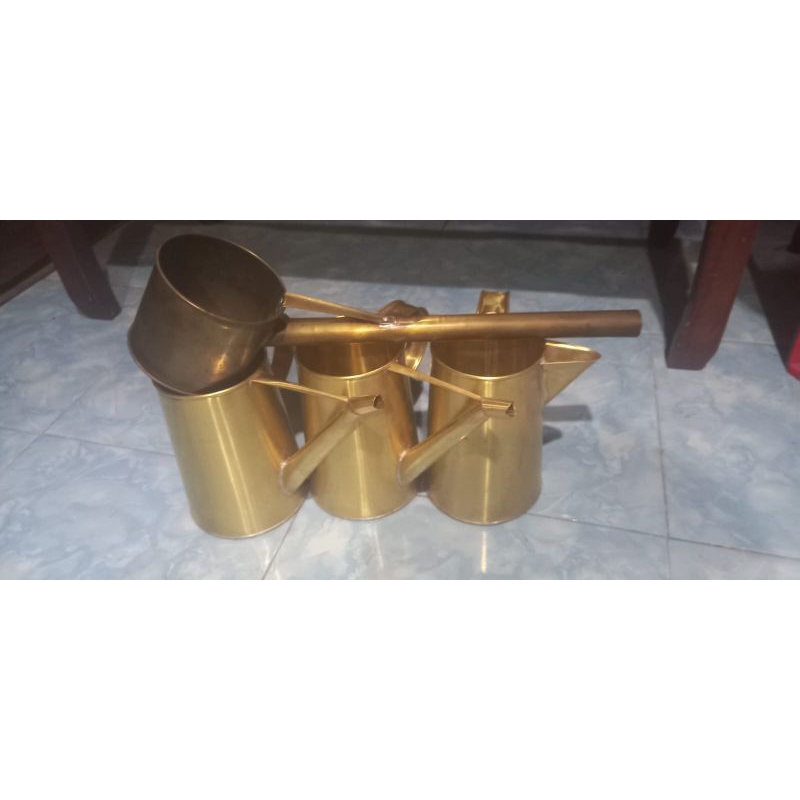 Gayung Teko Kuningan Kopi/Teh