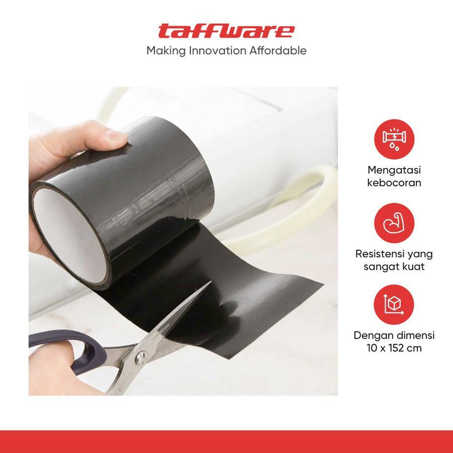 TaffPACK Lakban Khusus Anti Bocor Anti Leak 10 x 152 cm - 51DB - Black / Spray Anti Bocor WaterProof