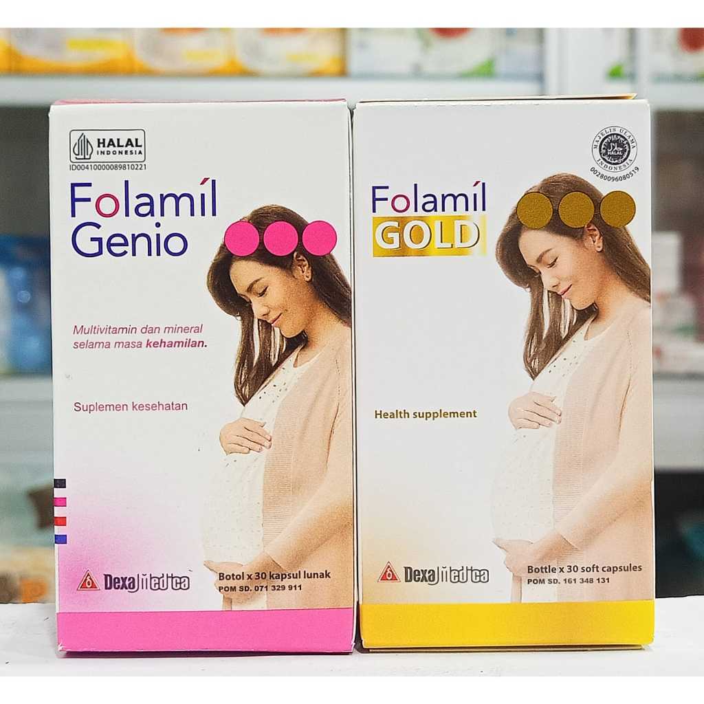Folamil Gold isi 30 / Folamil Genio isi 30