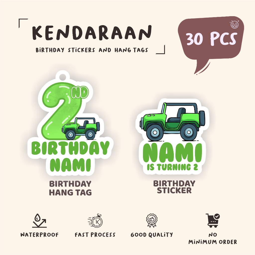 

(30pcs) diecut label hang tag KENDARAAN-CUTE/lucu cetak hang tag ulang tahun/label stiker diecut/murah/label ulang tahun/suvemir ultah/stiker diecut/hangtag diecut