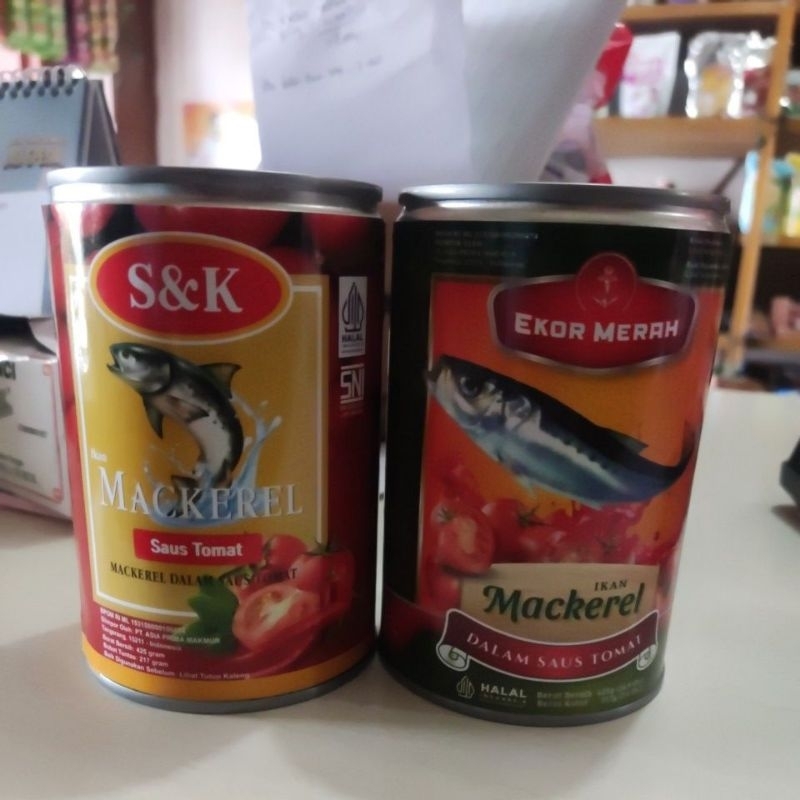 

sarden kaleng ikan mackerel 425gram (original)