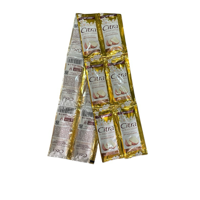 Renceng Citra Body Lotion Isi 12 Sachet