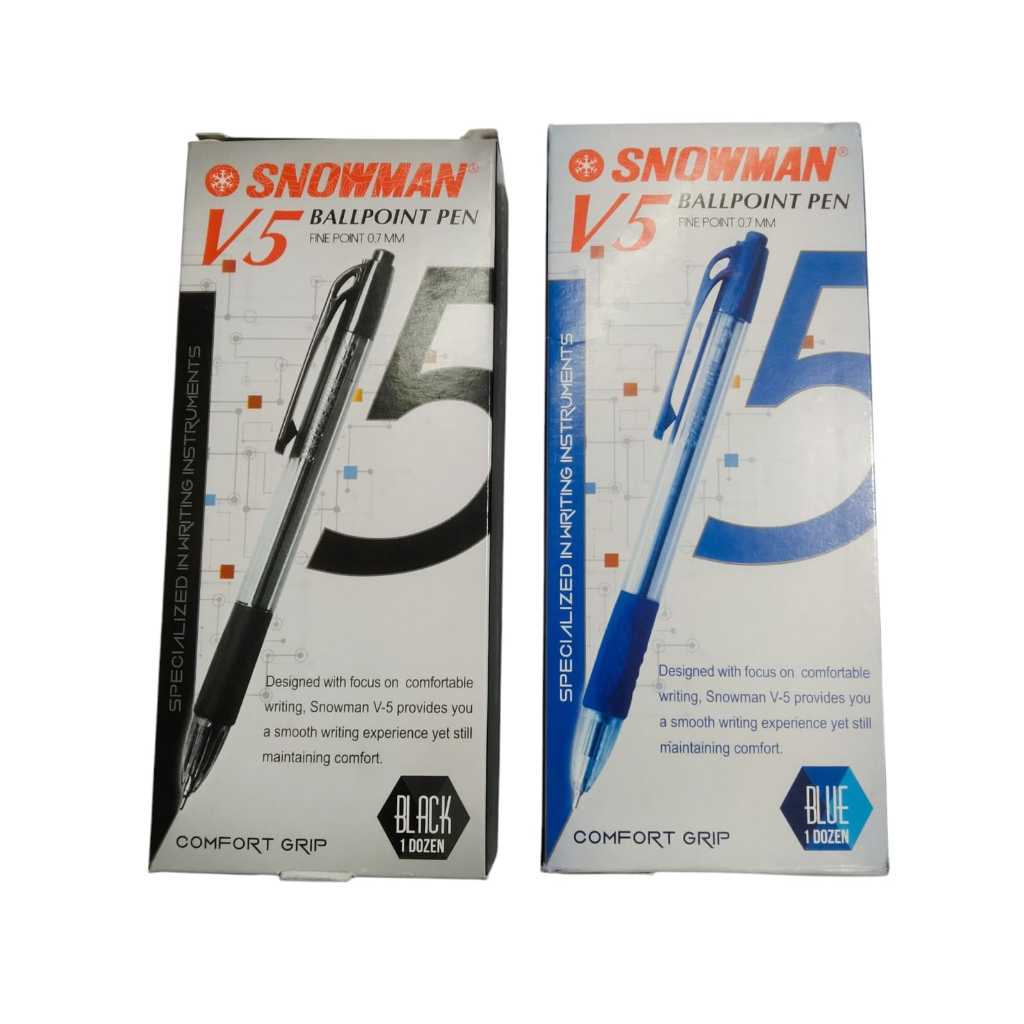 

Pulpen / Pen Snowman V5 / Ballpoint Snowman 0.7 1 Pak (12 pcs)