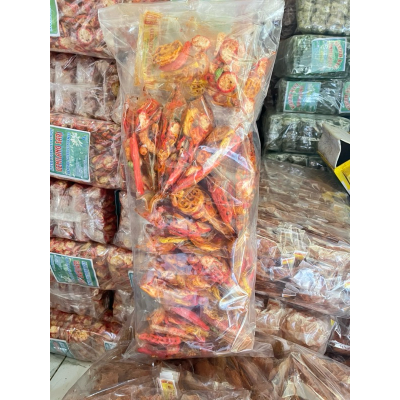 

SEBLAK MIX KEMASAN 2000 BERAT 1KG ISI 23pcs