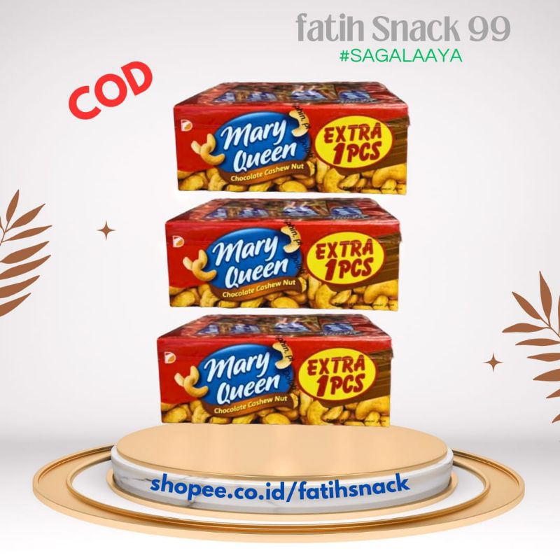 

MARY QUEEN CHOCOLATE CASHEW NUT 24 PCS X 19G