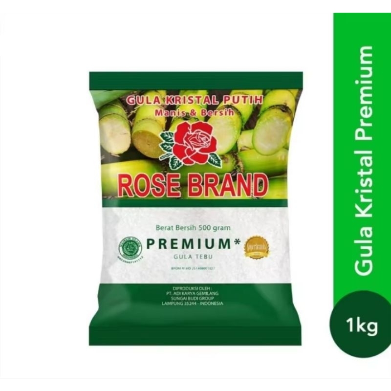 

Gula Triple Pack (isi 3) Rosebrand kemasan 1kg